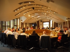 The inaugural meeting of the Cross Party Group on Accident Prevention and Safety Awareness at the Scottish Parliament